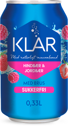 KLAR Hindbær & Jordbær
