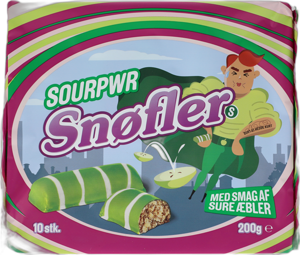 Sourpwr Snøfler - Sure Æbler