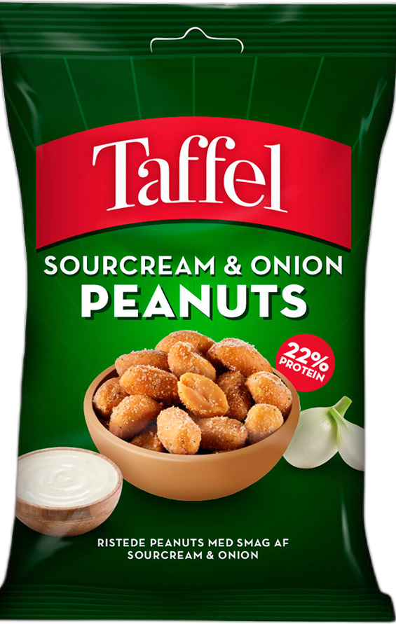 Taffel Peanuts - Sour Cream and Onion